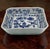 Zwiebelmuster "Blue Onion" 9-Inch Square Blue and White Vegetable Bowl Vintage For Sale - Image 16 of 17