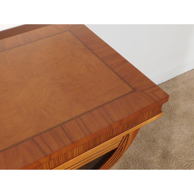 Italian Carpanelli Furniture Art Deco Nouveau Cherry Inlaid Sideboard For Sale - Image 4 of 18