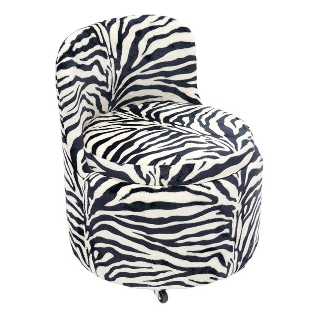 French Modern Vanity Chair For Sale