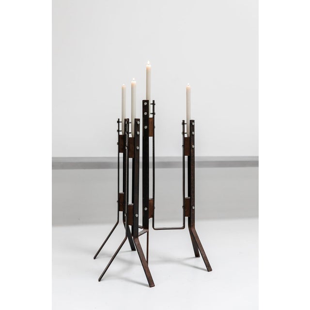Candlebras by Gerard Kuijpers, 1980s, Set of 4 For Sale - Image 13 of 17