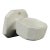 Vintage European White Ceramic Bathroom Cup Holder For Sale