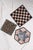 Contemporary Pink and Black Chinese Checkers Marble Board For Sale - Image 3 of 8