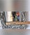 Decorative Floral Carved Square Wall Mirror - Silver Gray For Sale In Greensboro - Image 6 of 8