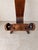 Chestnut Vintage European Primitive Three-Legged Hardwood Birthing Chair With Trefoil Cutouts For Sale - Image 8 of 8