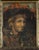 Antique French Style Oil On Canvas Miniature Portrait Of A Man In Historical Costume This striking miniature oil on canvas...