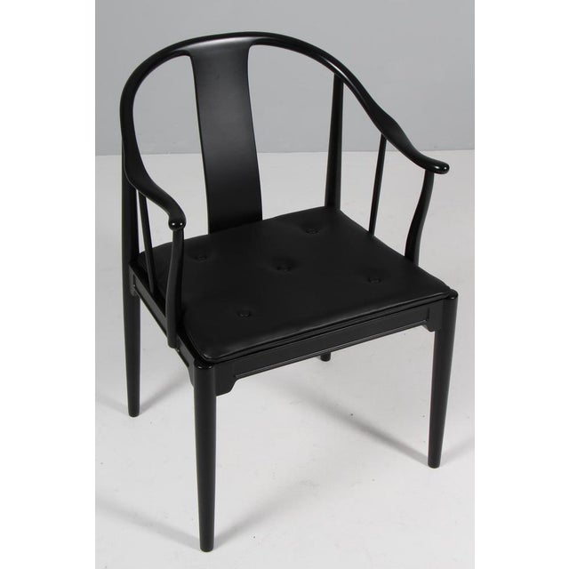 Model 4283 Chinese Chair attributed to Hans J. Wegner for Fritz Hansen For Sale - Image 3 of 8