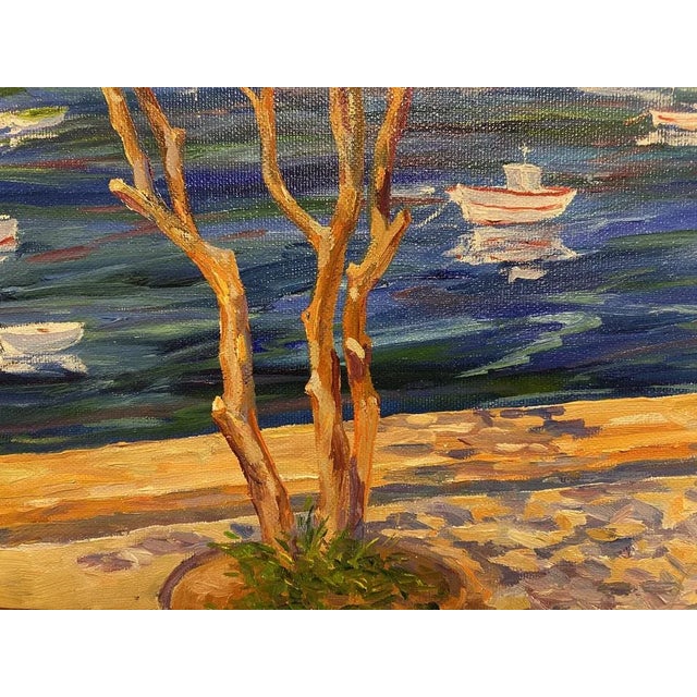 Avel, Cadaques, 2023, Oil on Canvas, Framed For Sale - Image 4 of 7