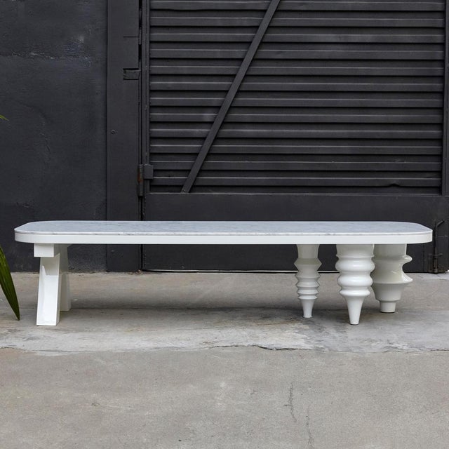Contemporary Black and White Marble Table by Jaime Hayon for BD Barcelona For Sale - Image 3 of 18