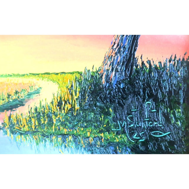 "Sunrise" - Original Signed Oil on Canvas by Mark Stanford, Premier Contemporary Artist For Sale - Image 12 of 13