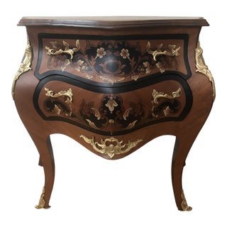 Louie XV Style Bombe Chest or Commode For Sale