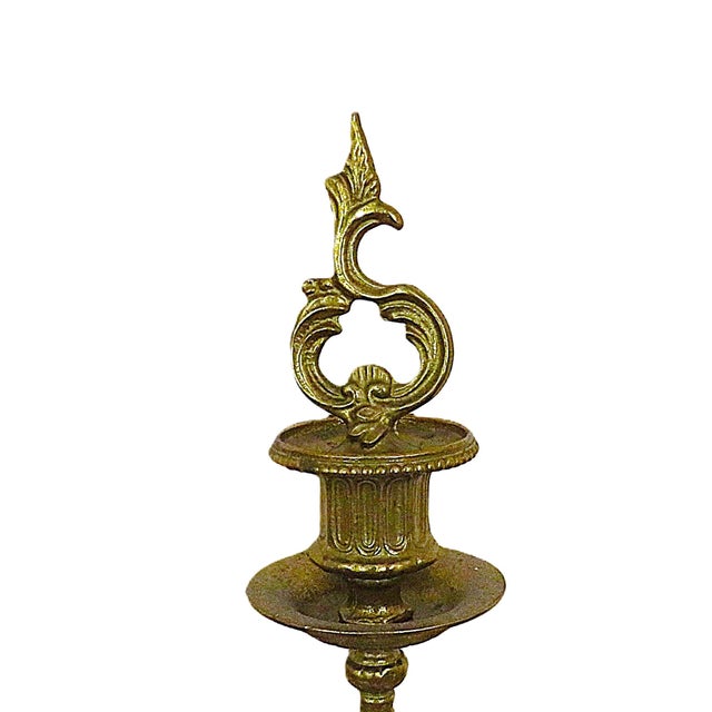 Italian Brevettato Cherub Candelabra Candle Holders For Sale In Providence - Image 6 of 6