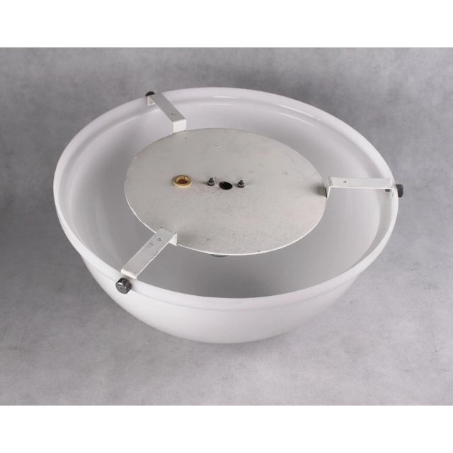 White White Acrylic Ceiling Or Wall Lamp from Raak, 1970s For Sale - Image 8 of 14