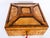This is a beautiful large antique Victorian maple wood and burr walnut table casket, circa 1850 in date. The square casket...