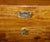 Wood Antique English Camphor Wood Storage Trunk, 19th Century For Sale - Image 7 of 18