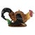 George Jones A George Jones Majolica Rooster Teapot, English, Ca. 1872 For Sale - Image 4 of 12