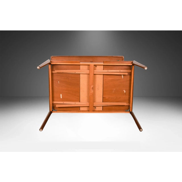 Mid 20th Century Danish Modern Teak Extendable Dining Table Vejle Stole Møbelfabrik For Sale - Image 11 of 13