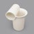 White Ceramic Vase by Enzo Bioli for Il Picchio, 1970s For Sale - Image 10 of 17