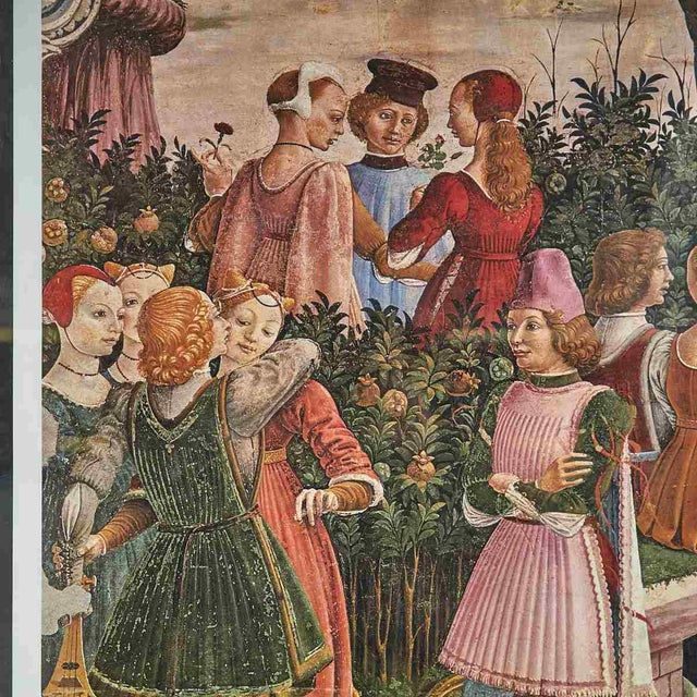 Poster Hall of the Months Palazzo Schifanoia, 1980s
