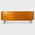 Mid-Century Modern Architectural Sideboard in Okoumé For Sale - Image 6 of 6