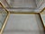 Hollywood Regency Brass Vanity / Desk in the Milo Baughman Style. Circa 1970s For Sale - Image 17 of 18