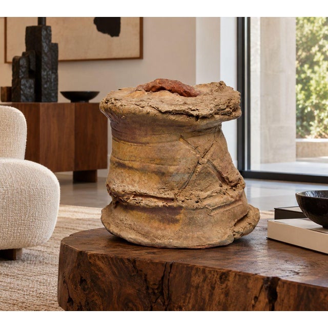 Brown Peter Voulkos Untitled (Ice Bucket), 1989 For Sale - Image 8 of 8