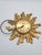Electrica Sunburst Wall Clock, 1960s For Sale - Image 4 of 11