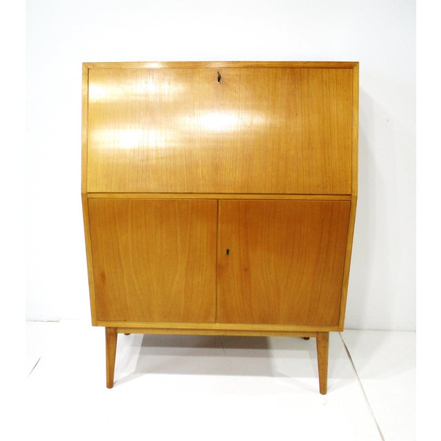 Mid-Century Modern Helmut Magg 1950's Desk for Wk Mobel Germany in the Style of Alvar Aalto For Sale - Image 3 of 15