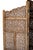 Burnt Umber Vintage Handcrafted Wood Screen; Room Divider For Sale - Image 8 of 12
