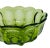 1970s Vintage Anchor Hocking Avocado Green Salad Bowls a Set of 5 For Sale - Image 5 of 8