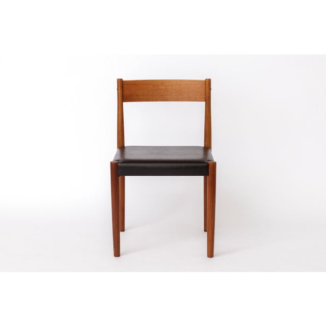 Vintage Teak Dining Chair by Poul M. Volther for Frem Røjle, 1960s For Sale - Image 10 of 10