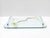 Made in Italy, 1980s. This tray is made in transparent glass. It reminds of Ettore Sottsass' style. This is a vintage...