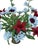French Vintage French Imortelle Glass Beaded Memorial Basket Bouquet For Sale - Image 3 of 12
