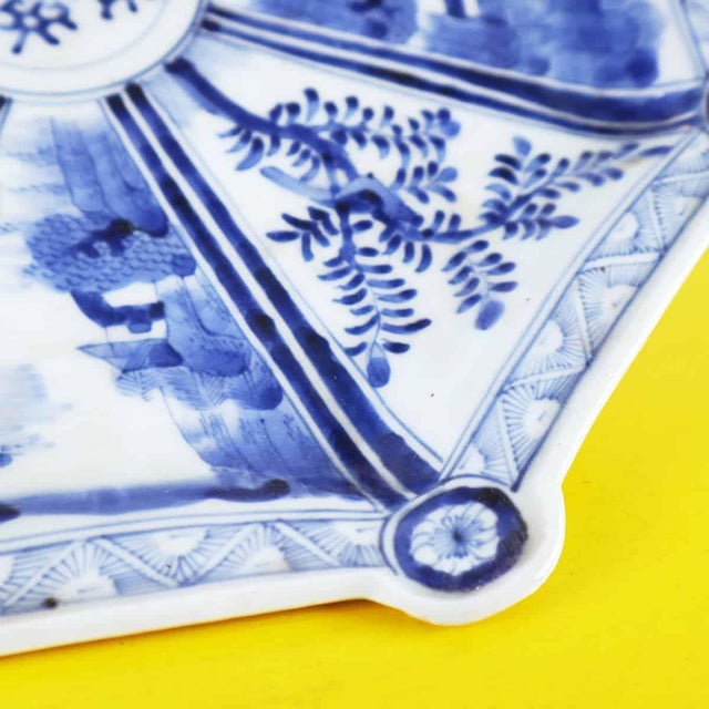 Antique Chinese Porcelain Dish For Sale - Image 3 of 13