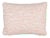 Schumacher Fauna 18" Lumbar Pillow in Dusty Pink For Sale