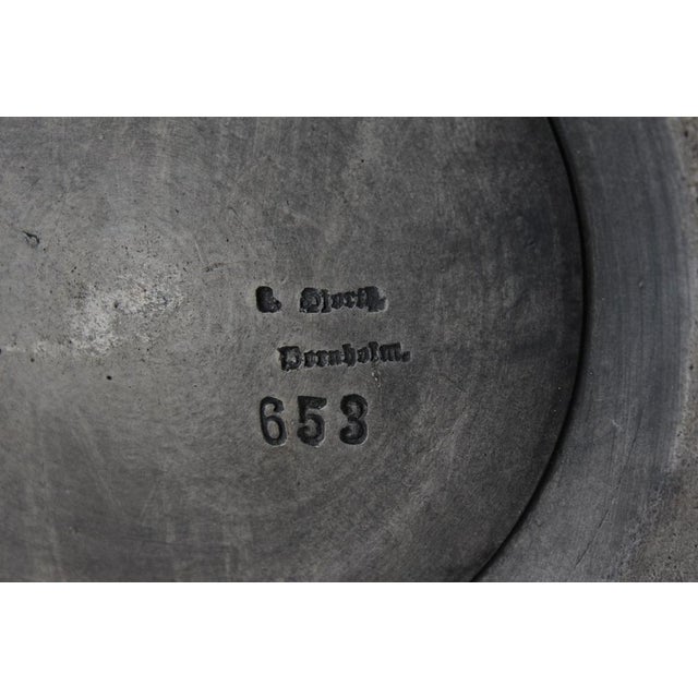 Danish Art Nouveau Table Lamp by L. Hjorth, 1890s For Sale - Image 16 of 17