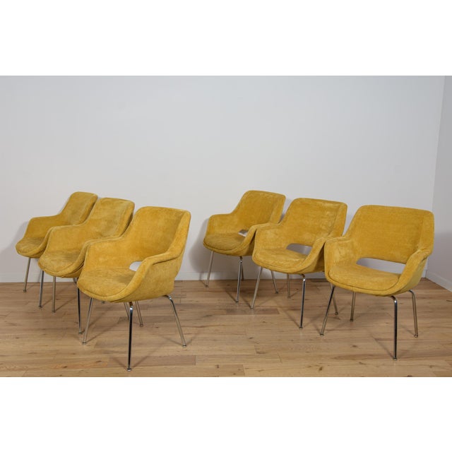 Kilta Armchairs by Olli Mannermaa for Juch Mobelfabrik, Germany, 1970s, Set of 6 For Sale - Image 4 of 18