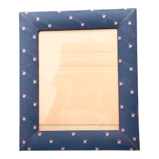 Vintage Fabric Picture Frame For Sale