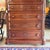 Late 19th Century Antique Walnut Highboy Dresser For Sale - Image 9 of 11