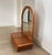 Vintage Dutch Wooden Mirror with Storage Unit, 1986 For Sale - Image 3 of 9