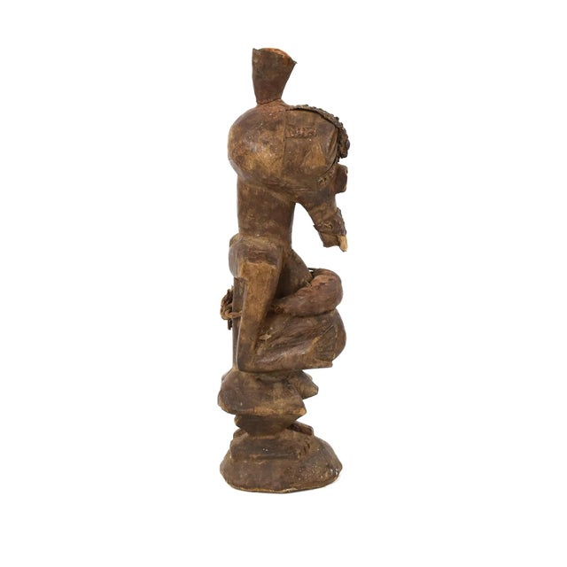 Early 20th Century Early 20th Century Songye Nkishi Power Figure Miniature 13 Inch For Sale - Image 5 of 6