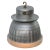 Vintage Industrial Mercury Glass Pendant Lamp by Adolf Meyer for Zeiss Ikon For Sale - Image 4 of 9