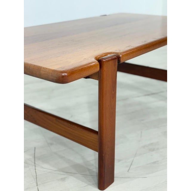 Mid-Century Danish Side Table in Teak by Niels Bach, 1960s For Sale - Image 5 of 16