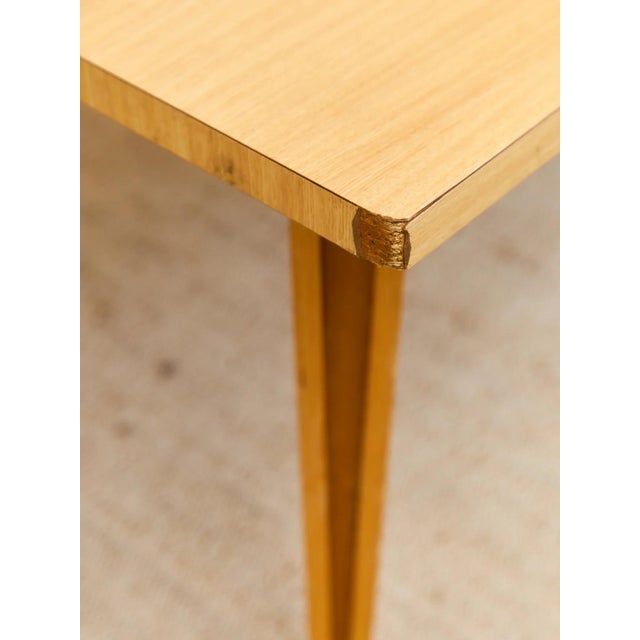 Champagne Thonet Vintage Dining Table For Sale - Image 8 of 12
