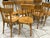 Wood Vintage French Bistro Chairs, 1960s, Set of 8 For Sale - Image 7 of 15