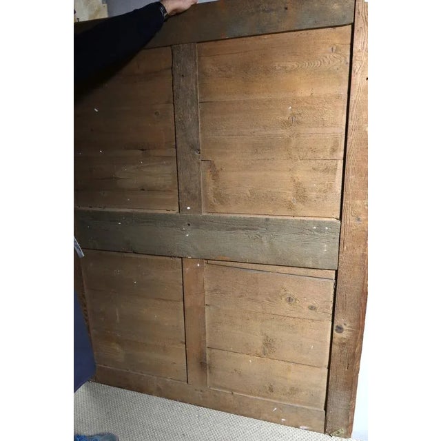 Wood Large Gilded Wood Mirror, Late 18th Century-Early 19th Century For Sale - Image 7 of 10