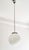 Art Deco Globe Pendant Light in Glass and Chrome, 1930s For Sale - Image 11 of 11