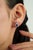 4.16ct Natural Deep Blue Sapphire and Diamond Jacket Earrings in 14k White Gold- A Pair For Sale - Image 4 of 18
