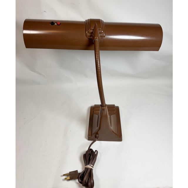 Metal Vintage Art Specialty Co Metal Gooseneck Industrial Desk Lamp For Sale - Image 7 of 10