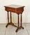 Sewing table Late Biedermeier/Historicism sewing table, made 1850/60. Walnut veneer and solid wood. Cherry veneer on the...