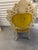Mid 20th Century Pair of Rococo Revival Carved Armchairs in Mustard-Gold Velvet For Sale - Image 4 of 4